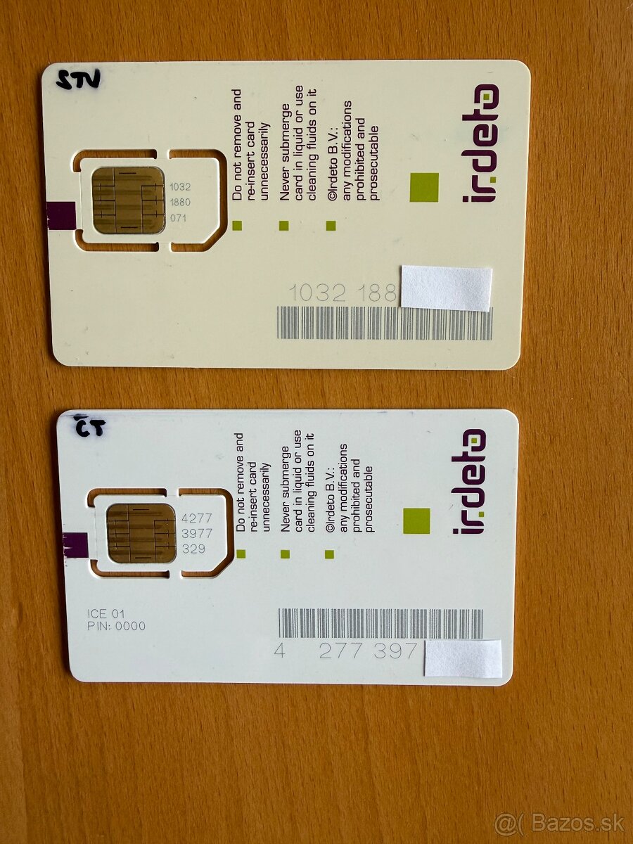 Predám satelitné prístupové karty a CI moduly - 5