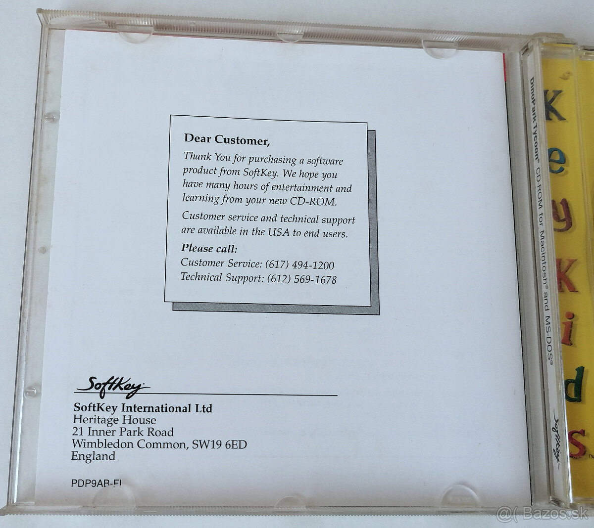 DINO PARK TYCOON 1995 DOS/MAC - 5