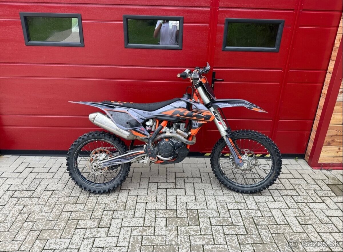 SXF 450 2018 + AKRAPOVIC VYFUK A ZVOD
