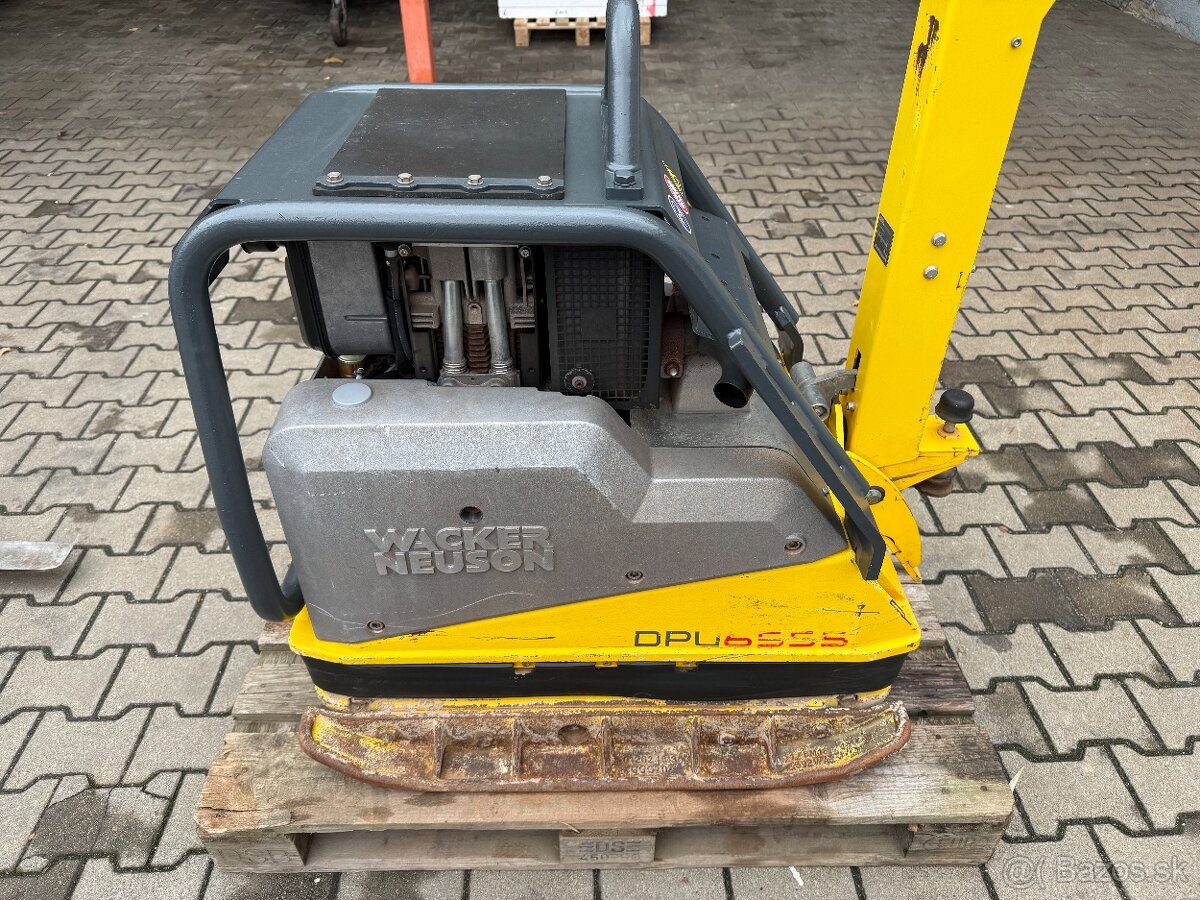 Reverzná vibračná doska WackerNeuson DPU6555He 2019 504kg - 5