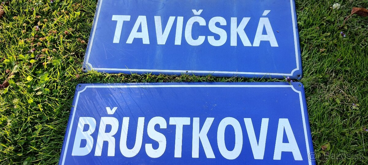 Predám plechové cedule - 5