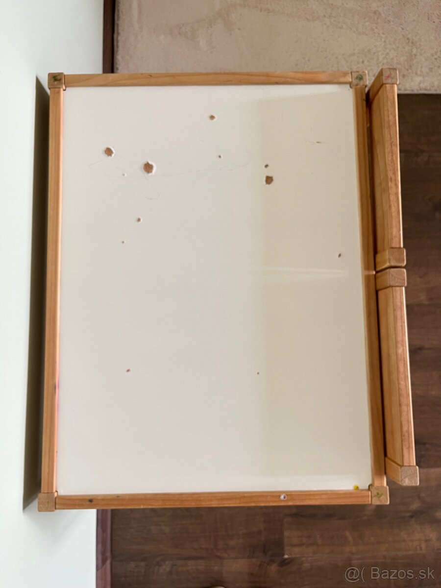 Detsky kvalitný drevený stôl a stoličky - 5