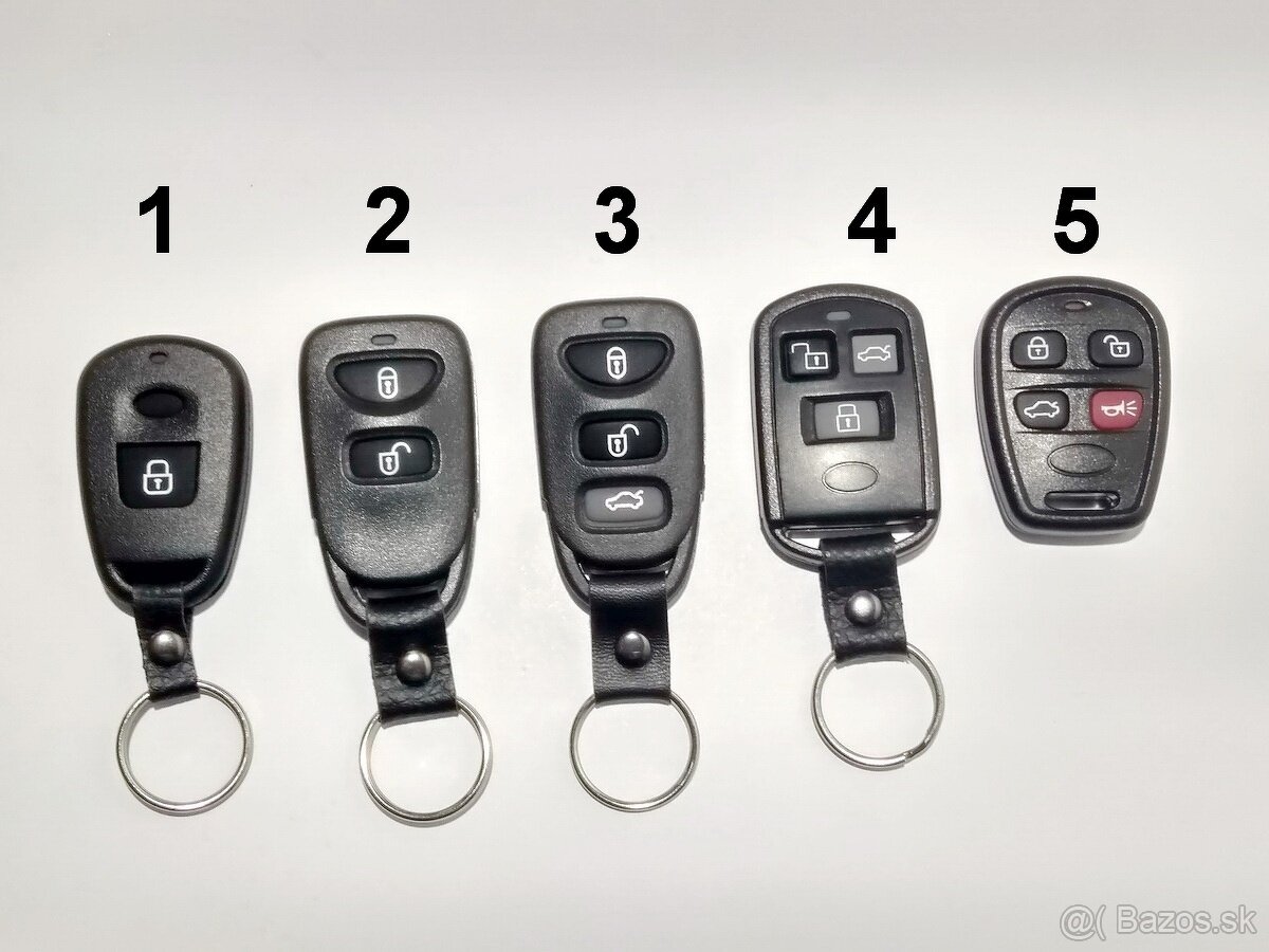 Hyundai autokluč obal kluča spínače - 5