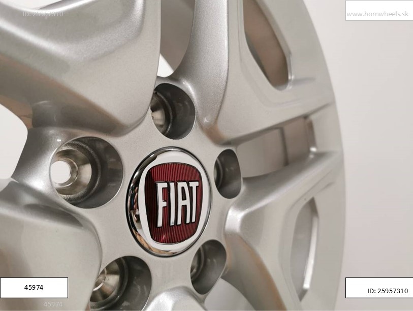 Fiat 500X originál alu disky 6,5J R16 5x110 ET40 1215 - 5