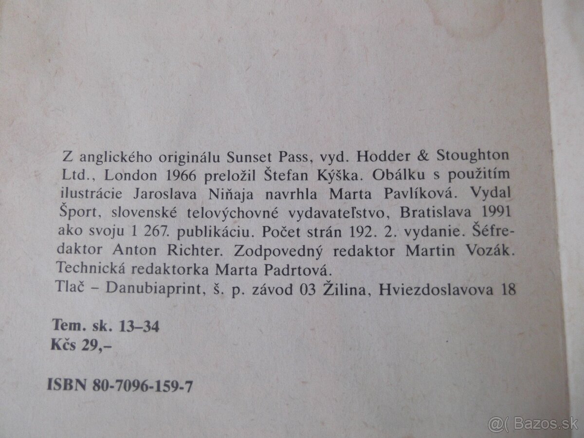 Zane Grey-Purpurový priesmyk - 5