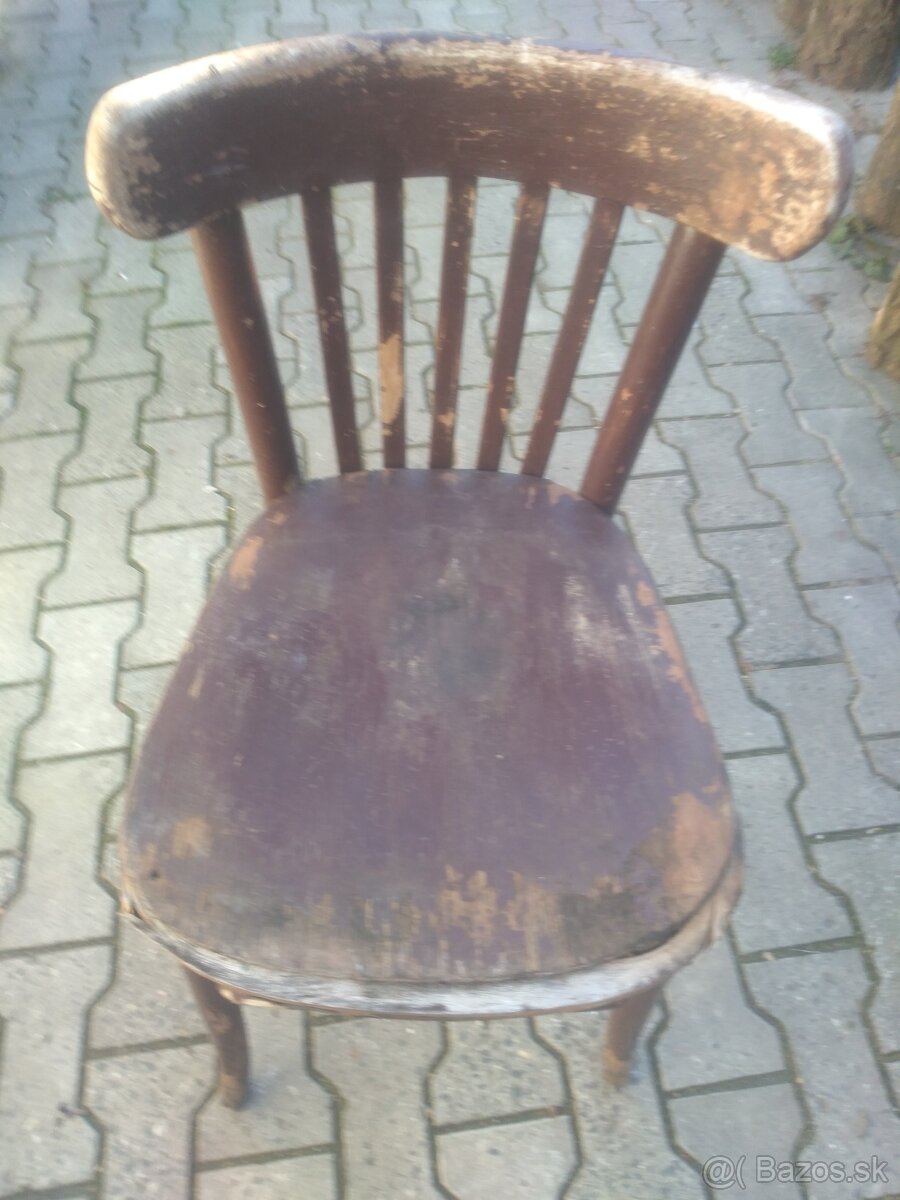 Retro dreveny nabytok - 5