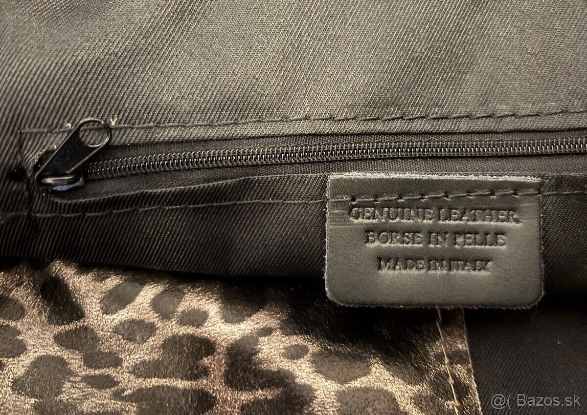 Dámska kožená kabelka - 5