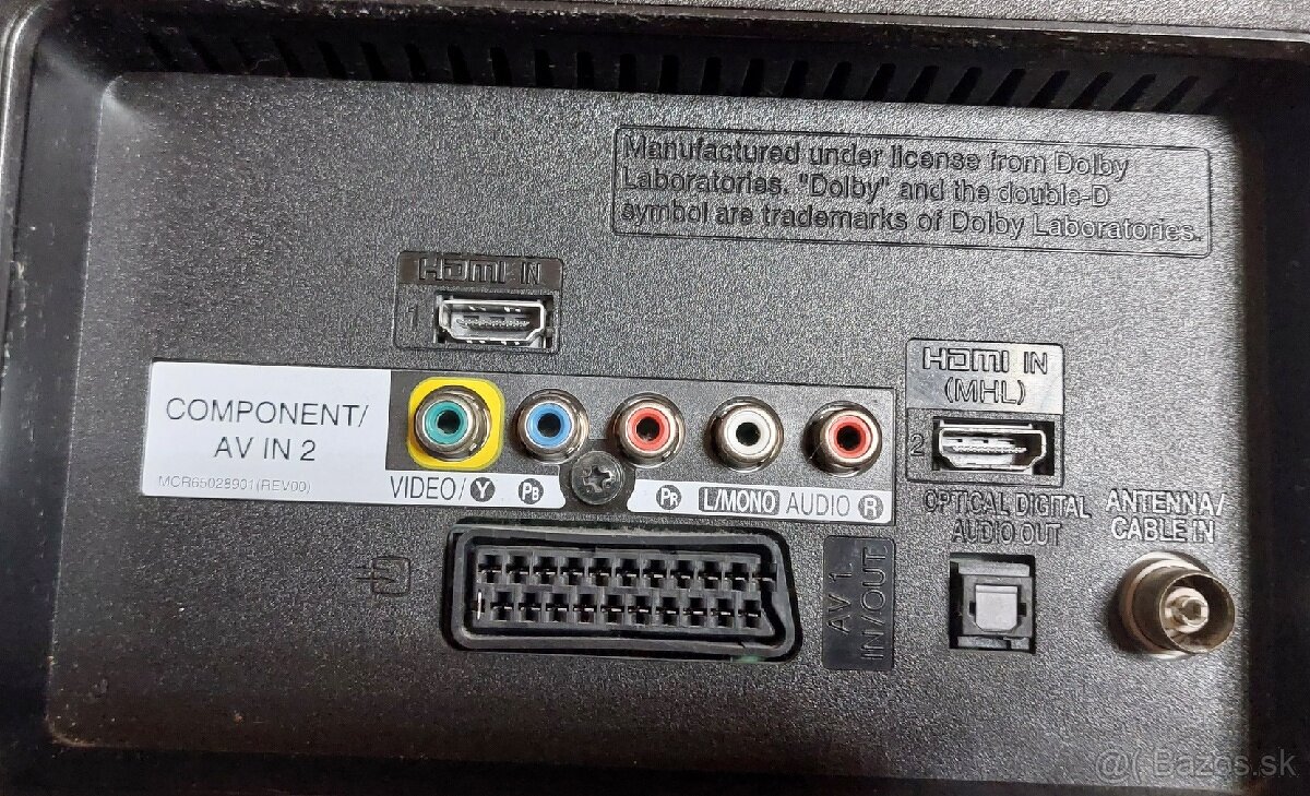 LG LCD TV 32" + nástenný držiak - 5