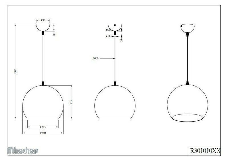 Závesné svietidlo - 5