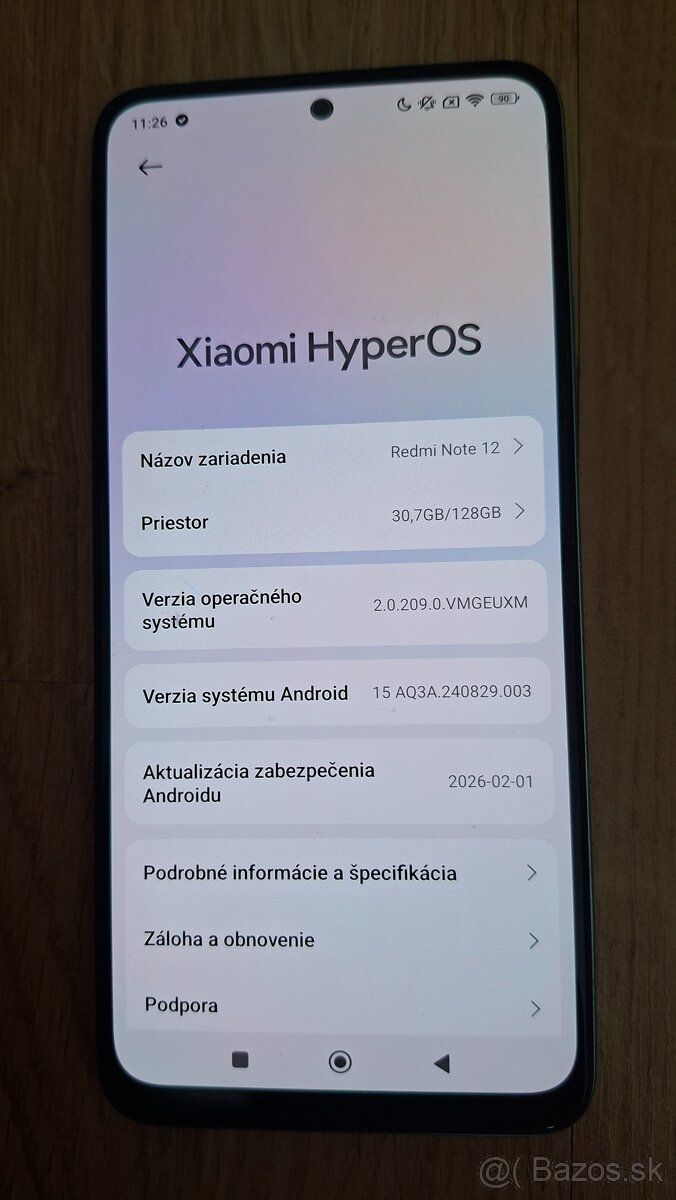 Xiaomi Redmi Note 12 6/128 GB Dual Sim - 5