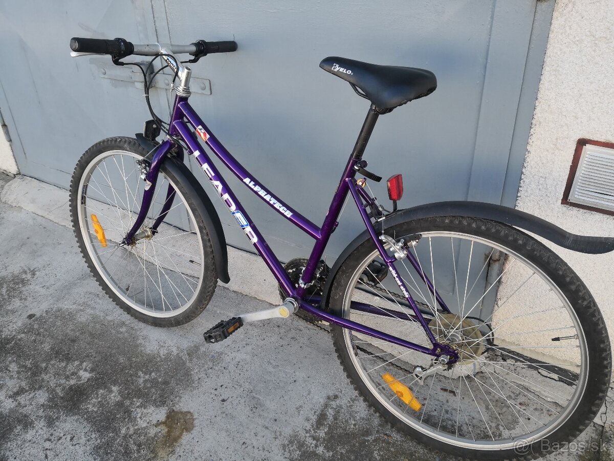 damsky bicykel velkosť 18 par krát použitý Leaderfox - 5