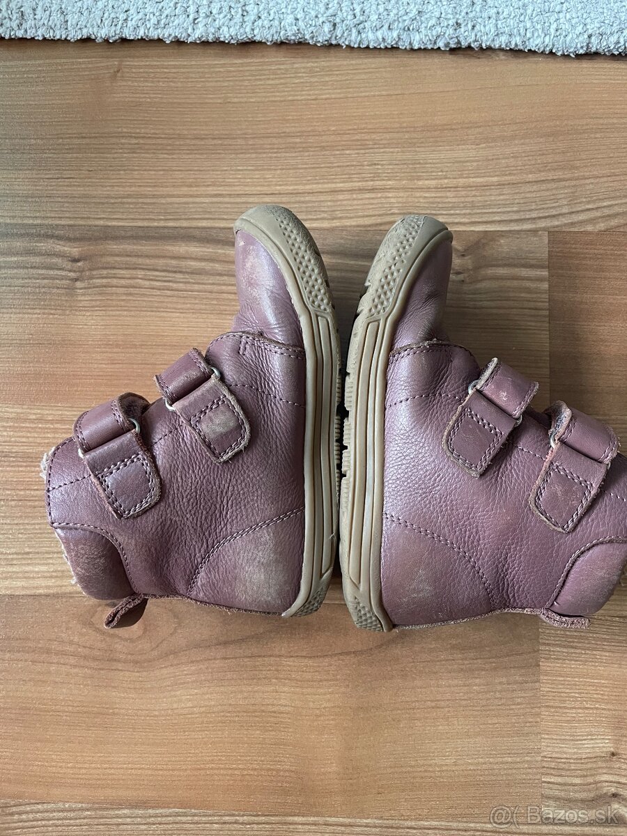 Protetika, zimné kožené topánky velkosť 26 - 5