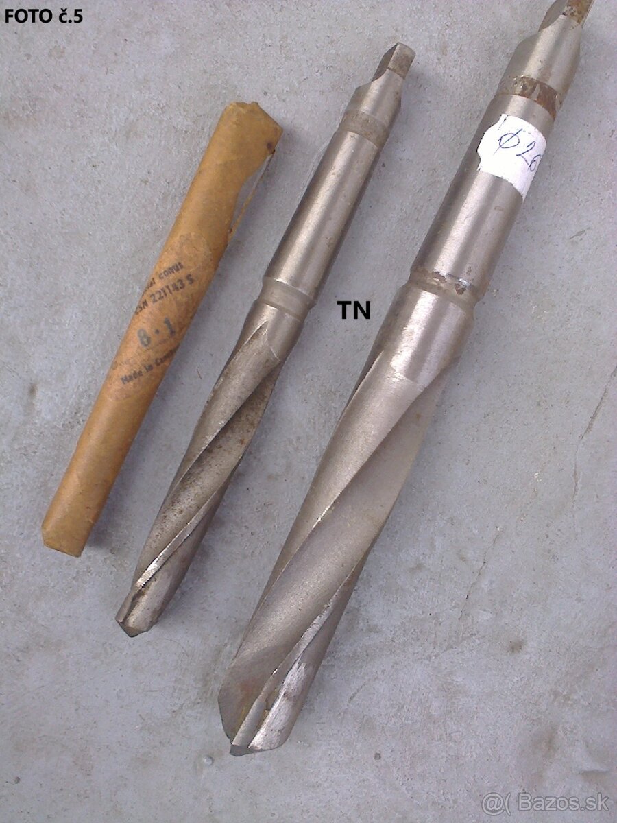 Titánové vrtáky, tyče vyvŕtavacie, vrtáky na tvrdokov+ - 5
