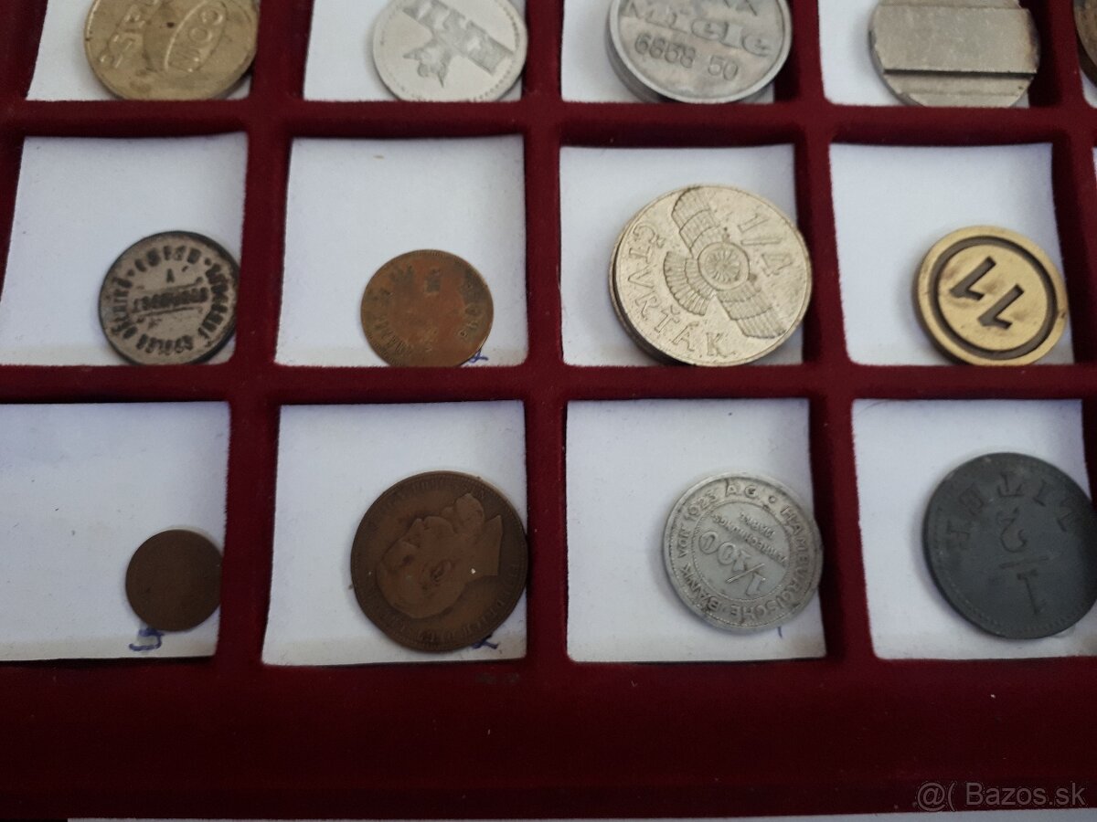 Žetóny učelove známky - 5