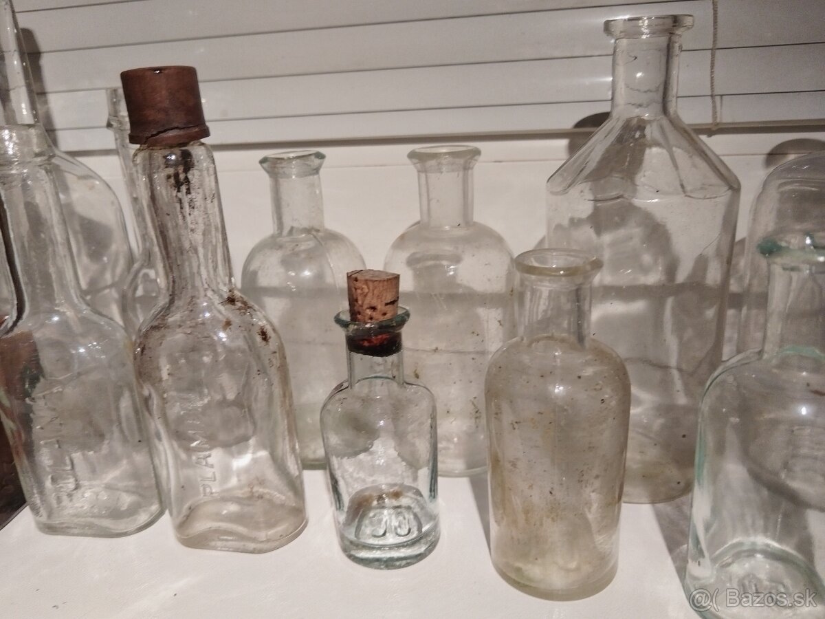 Staré fľaštičky a fľaše - 5