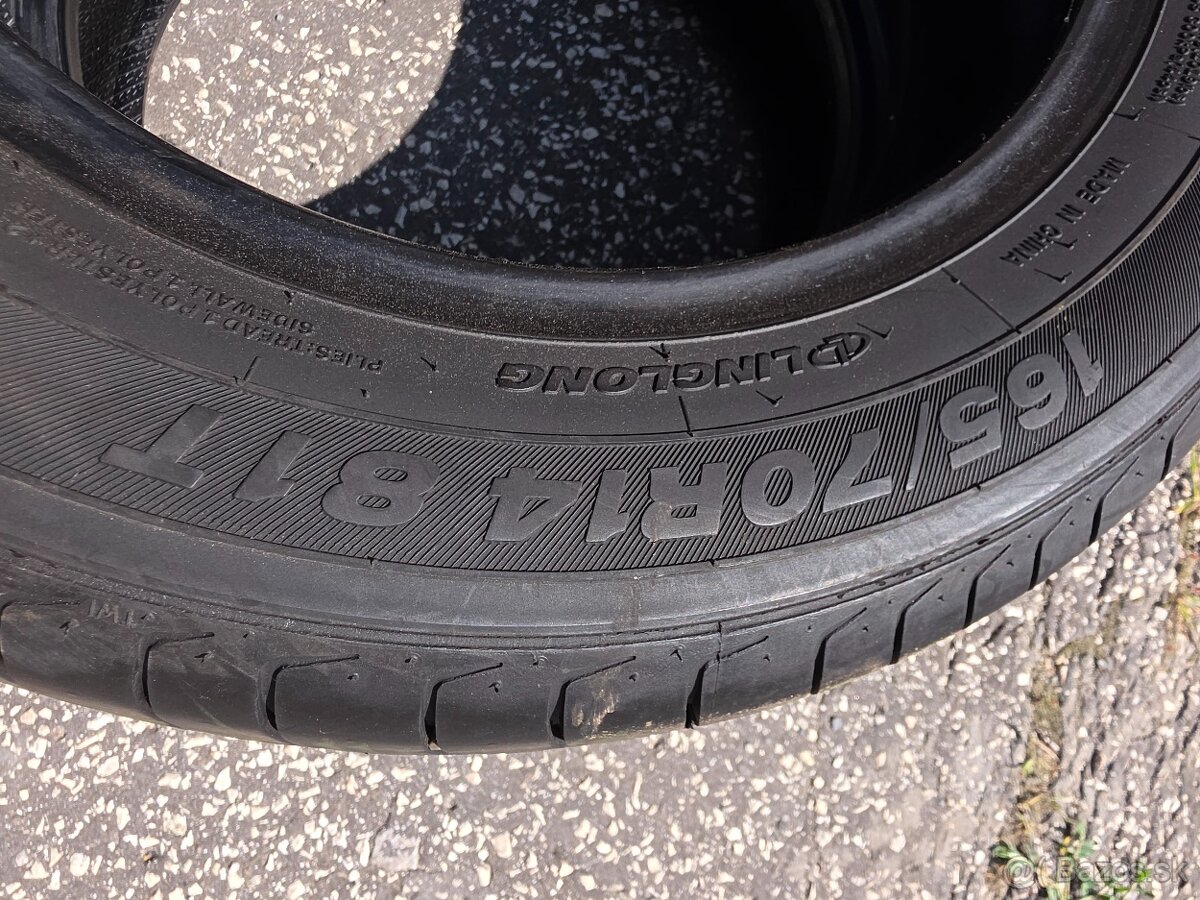 2ks letne pneunatiky 165/70 r14 dot2023 - 5