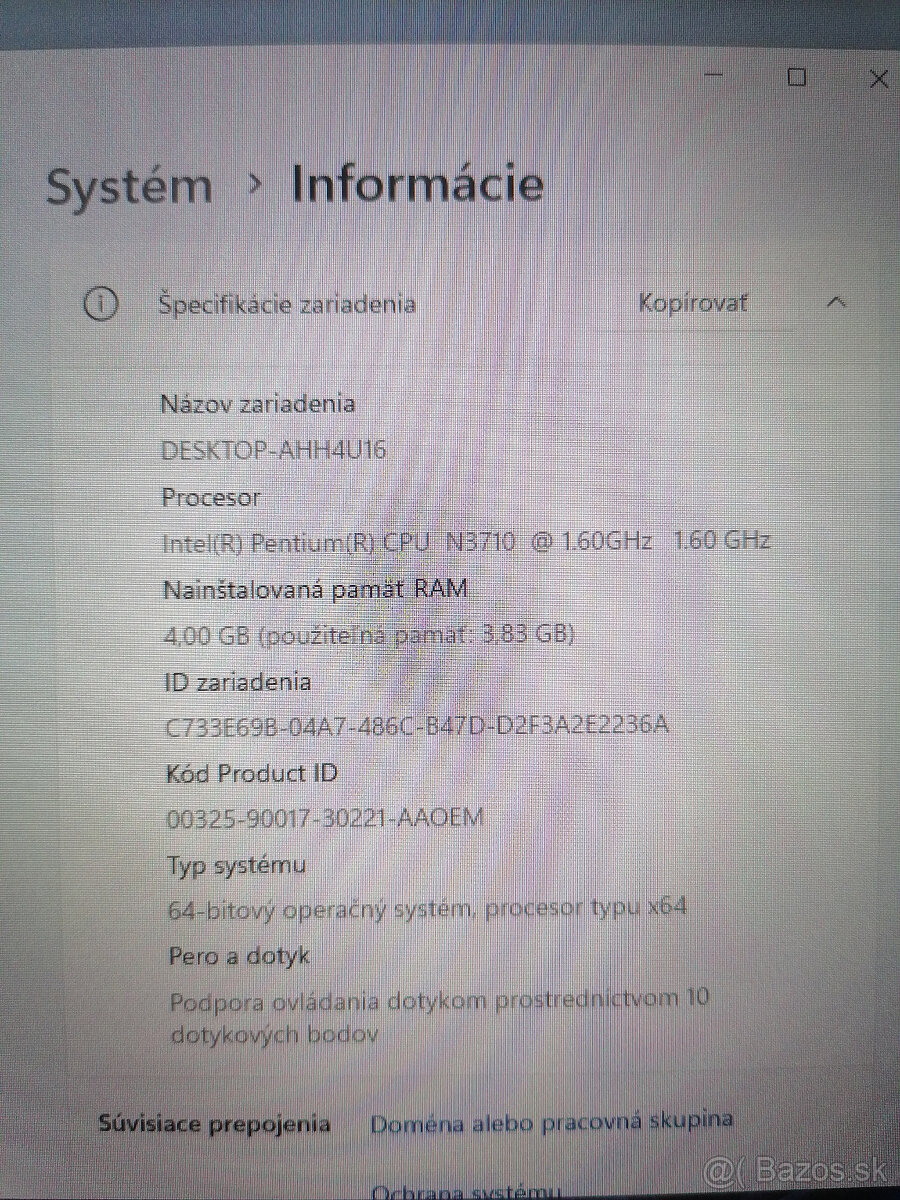 Predam notebook HP Pavilion X360 - 5