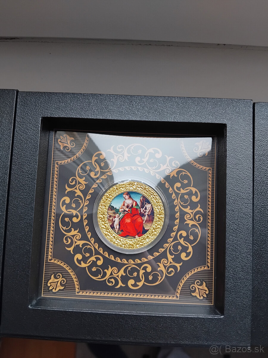 strieborne umelecke mince - 5