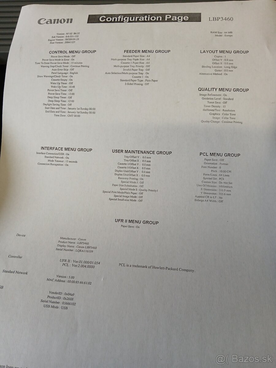 Výkonná laserová tlačiareň Canon LBP3460 - 5