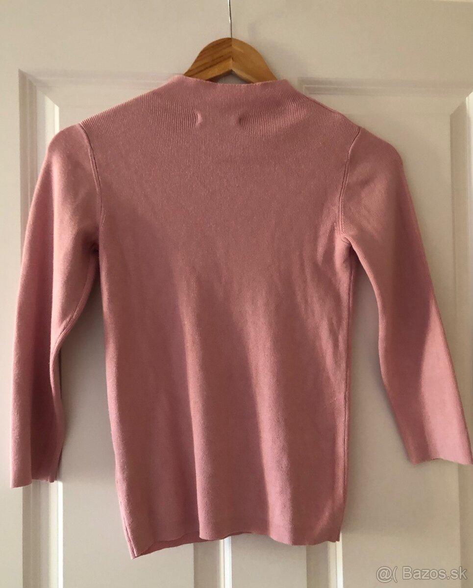 ————Bledoružový sveter Reserved, S/36, 5.80 E———— - 5
