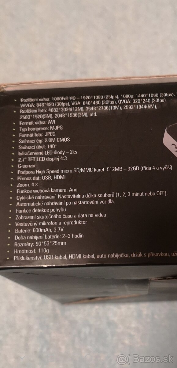 Autokamera BENG Full HD 1080 - 5