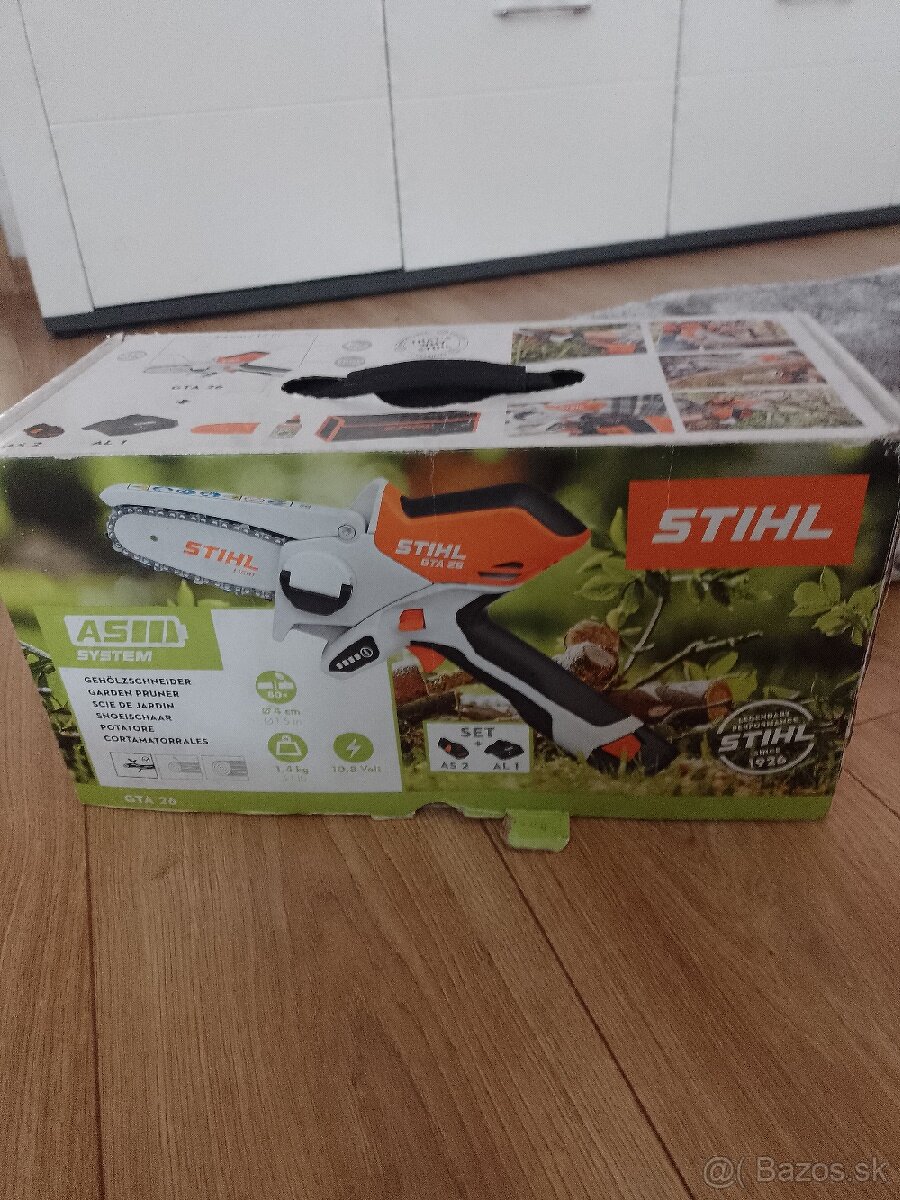 Predám aku pílu STIHL GTA26 - 5