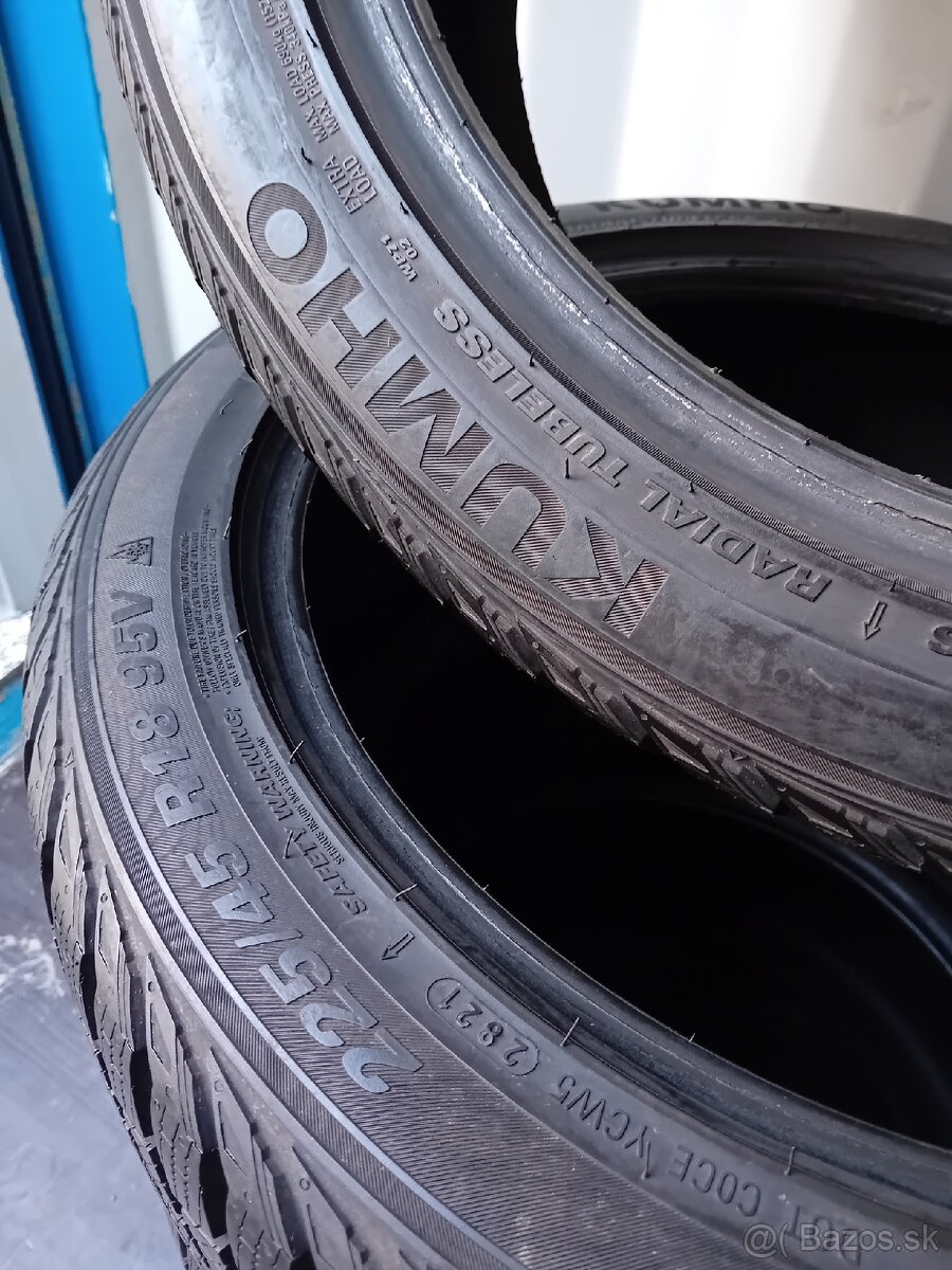 Nové zimné pneu 225/45R18 Kumho - 5