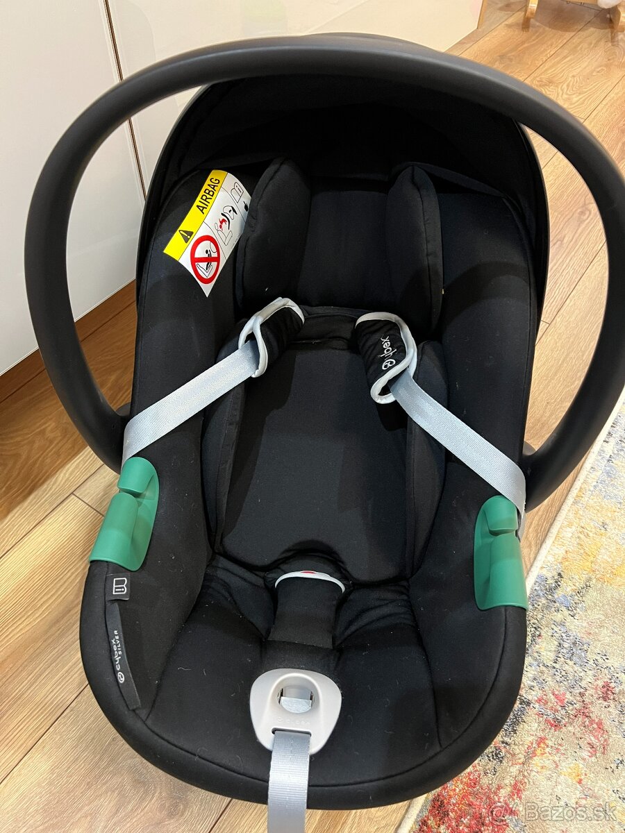 Autosedačka Cybex Aton B2 i-Size farba black so základňou - 5