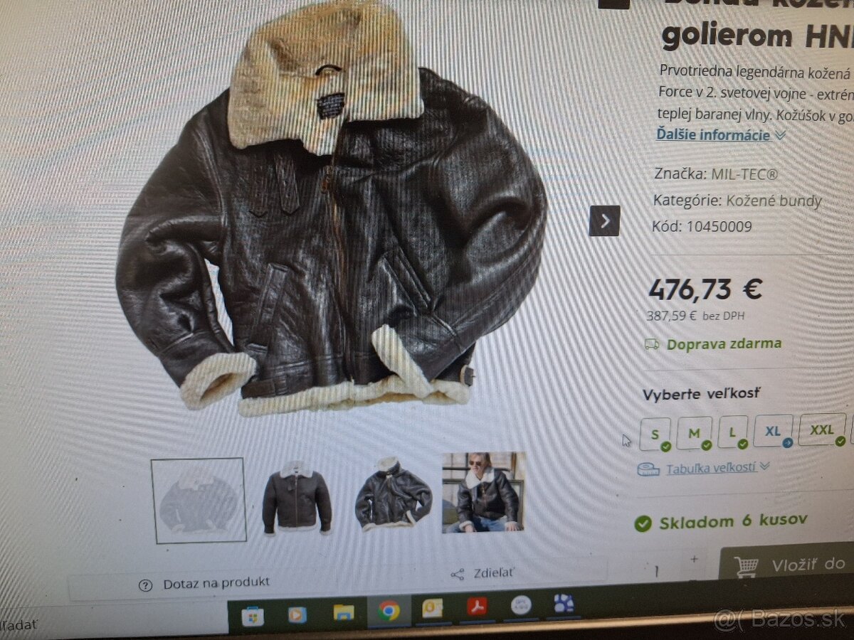 Letecka bunda B 3 - 5