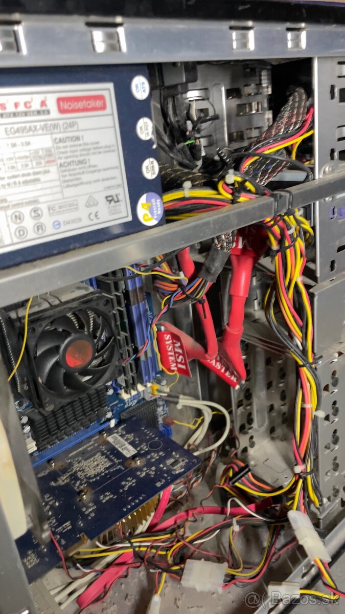 Starší PC AMD AM3 – Enermax zdroj, Gigabyte doska - 5