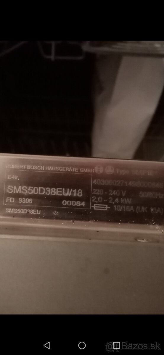 Umývačka riadu Bosch - 5