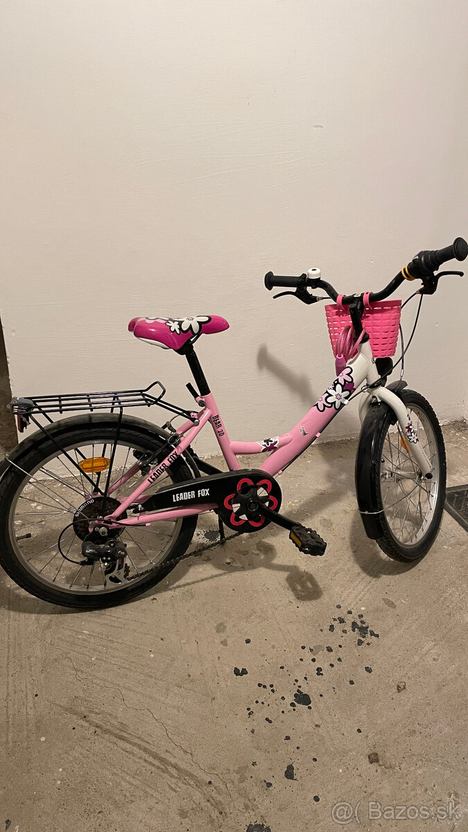 Detský bicykel Leader Fox 20" – ružový - 5