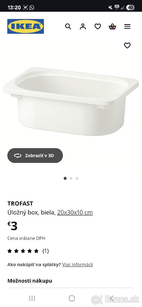 Komoda ikea trofast - 5