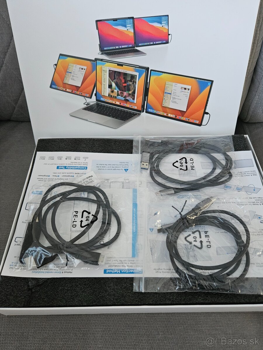 Laptop Screen extender - rozšíriteľný monior pre notebook - 5