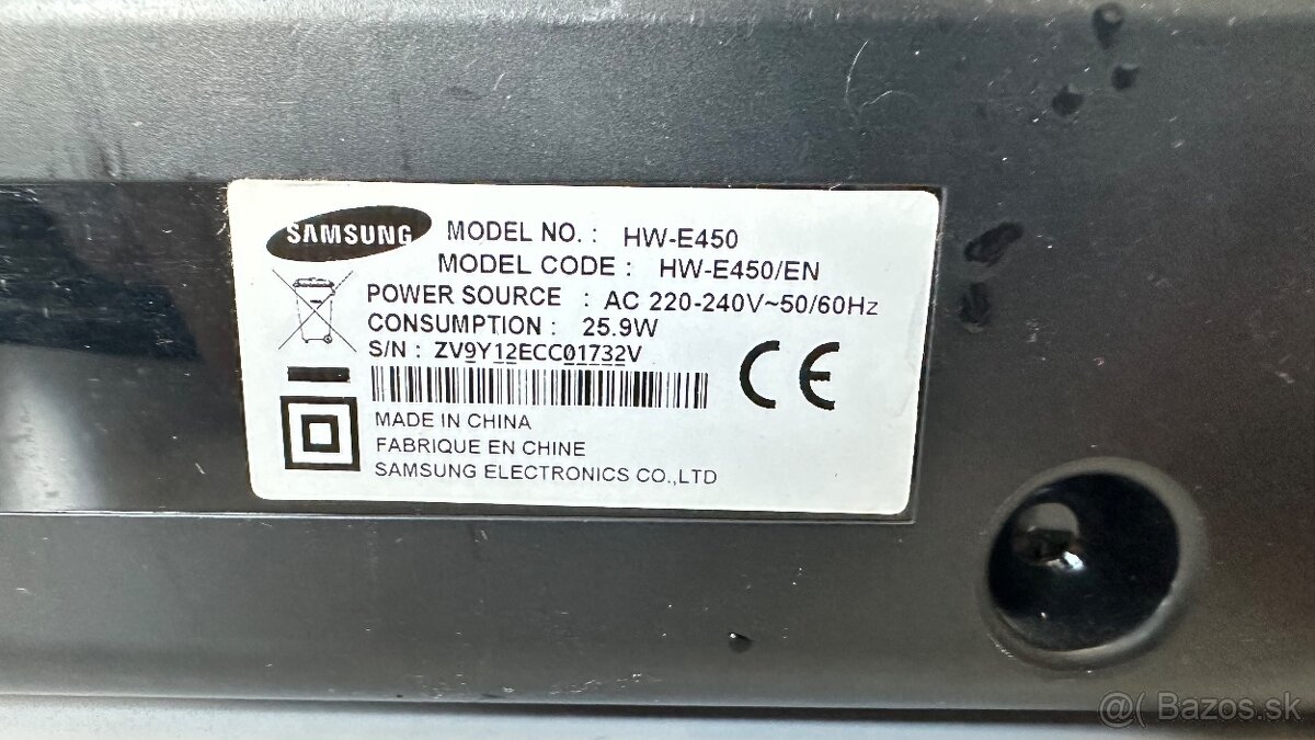 Soundbar Samsung HW-E450 čierny - 5