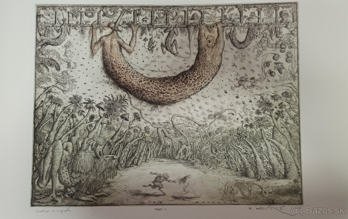 Predám zbierku grafík - Peter Kľúčik - 5