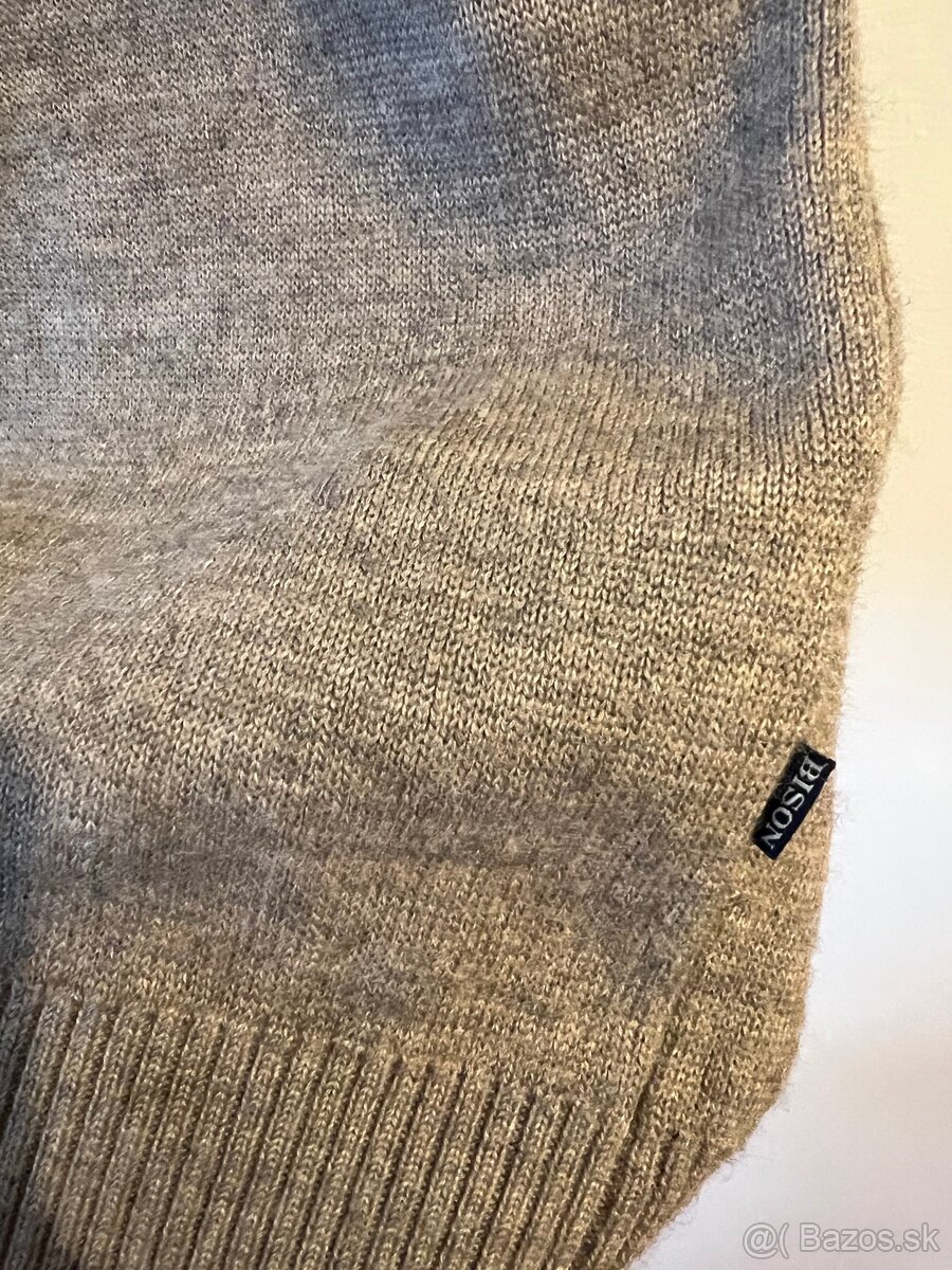 Štýlová pánska mikina zn. Bison - veľkosť M - 5