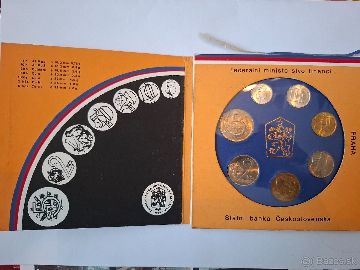 Ponukam na predaj sady minci 1984-1990 - 5