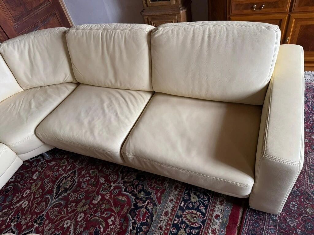 Luxusní moderní rohová kožená sedací souprava,3221 - 5