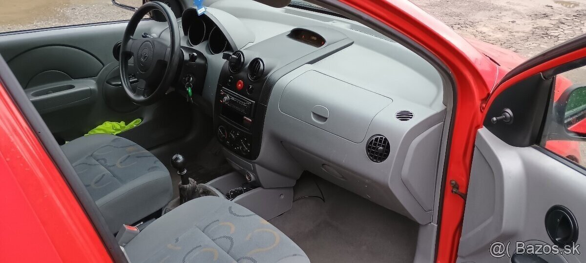 PREDÁM-DAEWO KALOS:1,4 BENZÍN,STK+EK2026.RV:2005 - 5