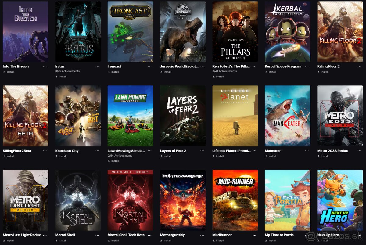 Epic Games účet 130+ hier - 5