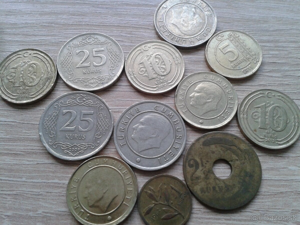 Staré mince mix - 5