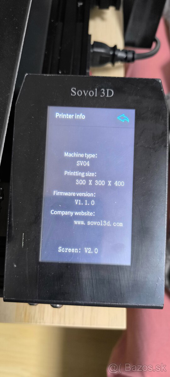 Dvojextrúderová 3d tlačiareň Sovol SV04 - 5