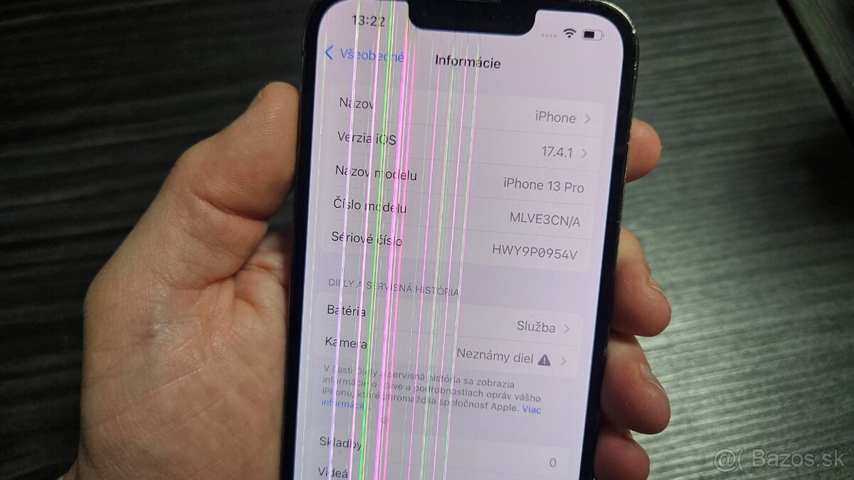 Poškodený Apple iPhone 13 Pro 256GB - 5