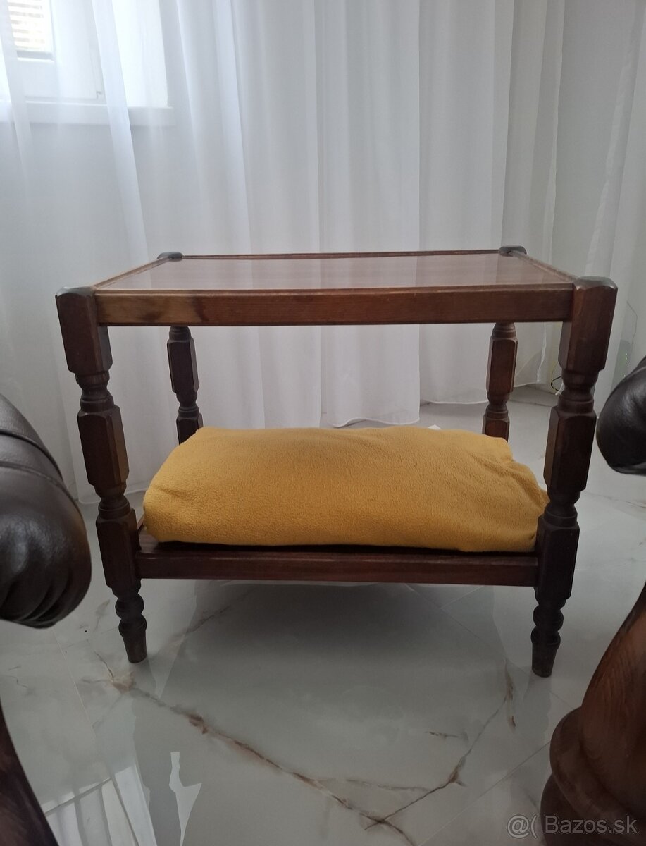 Kožená suprava + stolík - 5