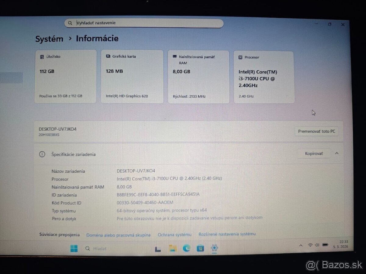 Lenovo ThinkPad E470 - 5