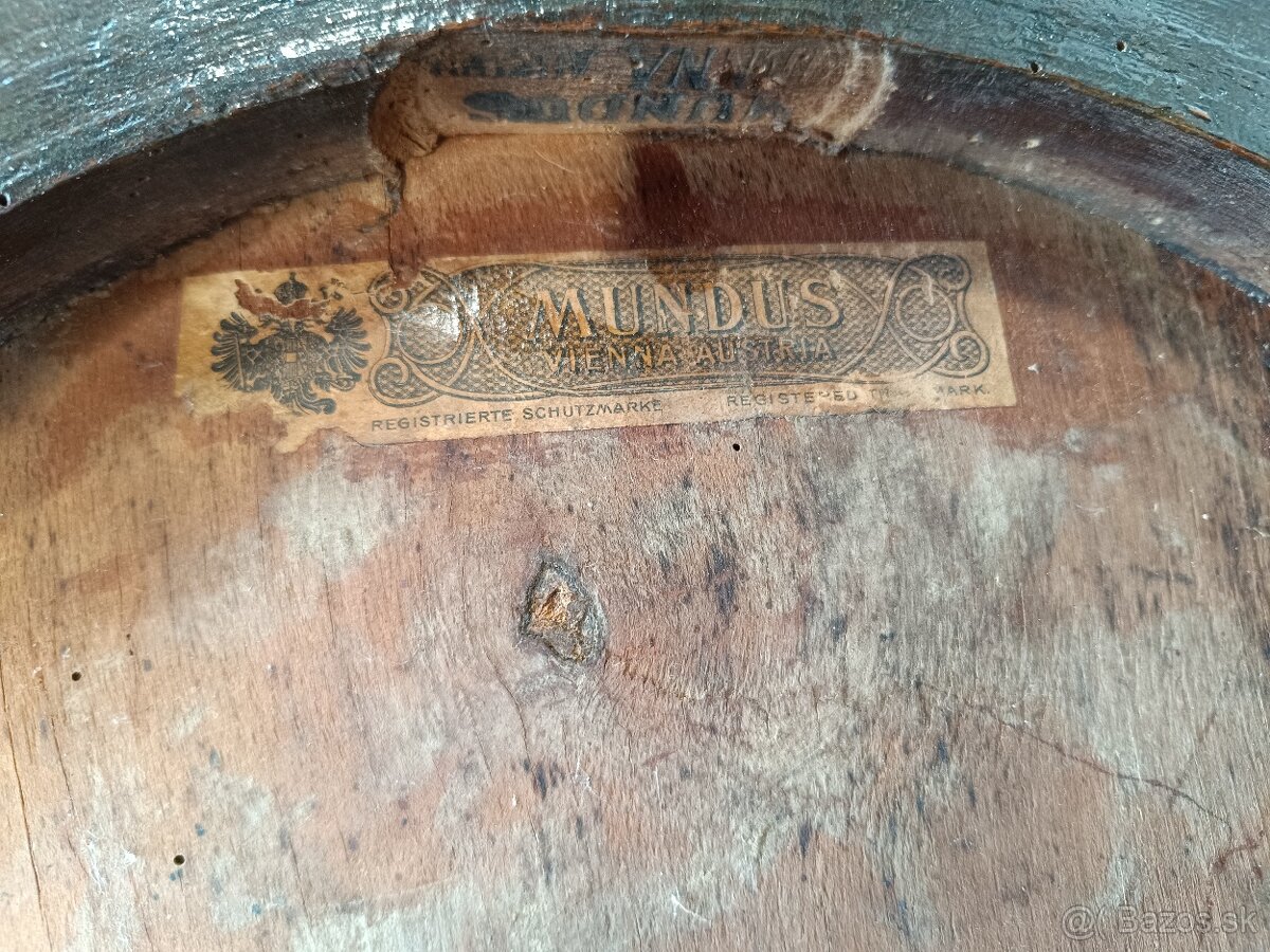 Krásne stoličky Mundus okolo roku 1910/1920 5 kusov - 5