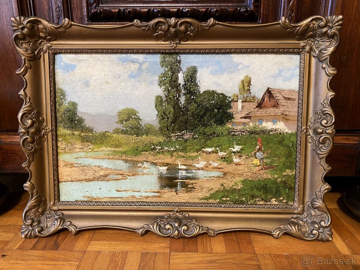 L.Neogrády-Obrazy ,olejomalby mensích rozmerov - 5