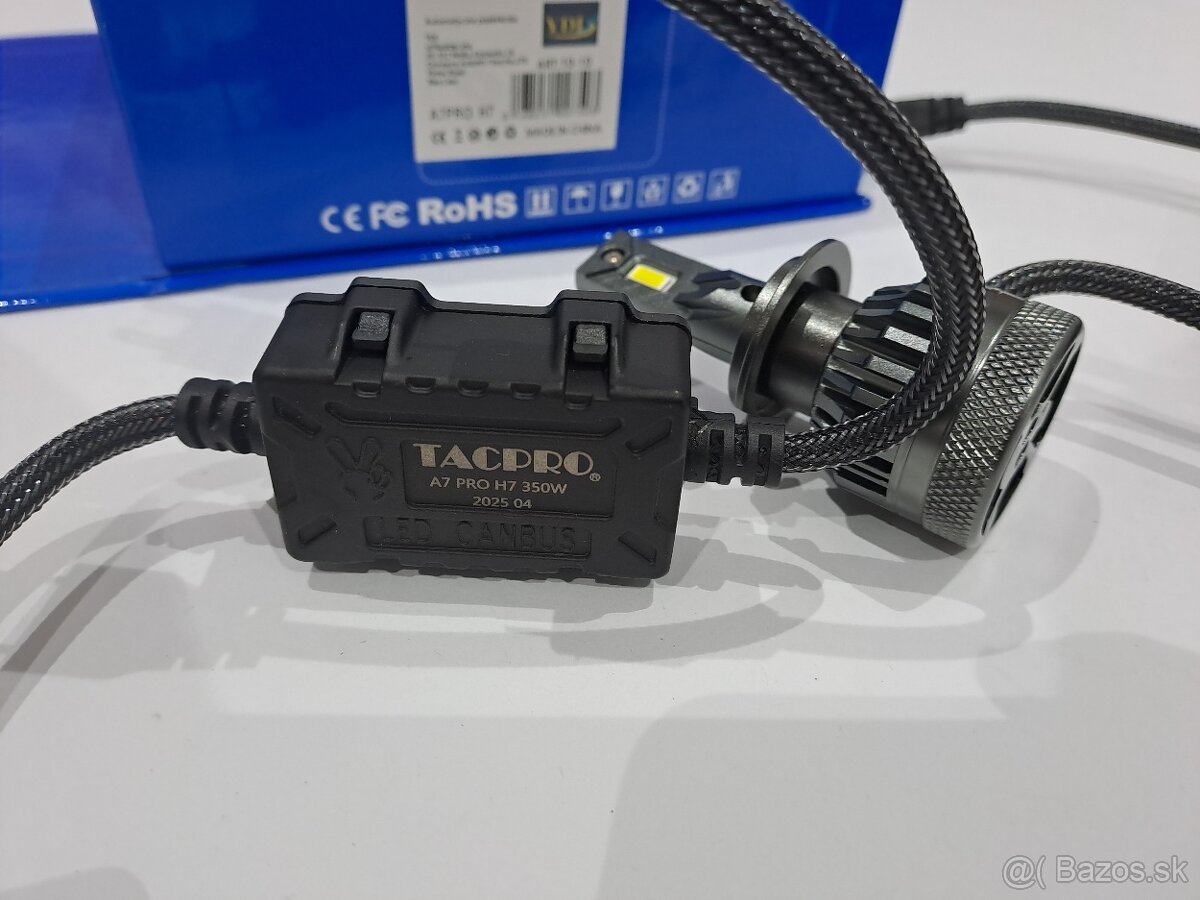 LED H7 - Extra silné žiarovky s CANBUS - 350W - 35000Lm - 5