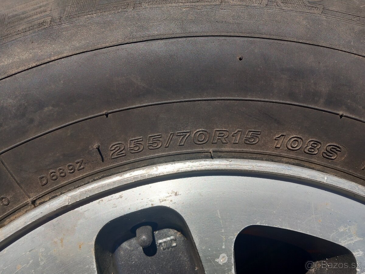 6x139,7 R15, elektróny, disky, off-road, hilux, l200, - 5